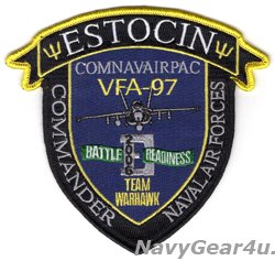 画像1: VFA-97 WARHAWKS 2006年度バトルE/ESTOCINアワード受賞記念パッチ（デッドストック）