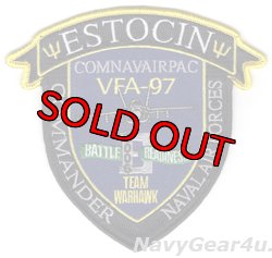 画像1: VFA-97 WARHAWKS 2006年度バトルE/ESTOCINアワード受賞記念パッチ（デッドストック）
