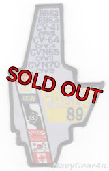 統合実動訓練PACEX 1989参加記念パッチ（デッドストック）