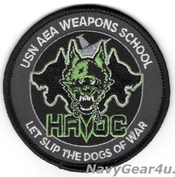 画像1: NAWDC EA-18G AEA WEAPONS SCHOOL"HAVOC"ショルダーバレットパッチ（ベルクロ有無）
