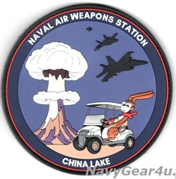 画像1: NAWSチャイナレイクPVCパッチ（ベルクロ付き）