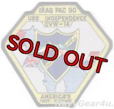 CVW-14/CV-62 IRAQ PAC1990オペレーション・デザートシールド作戦クルーズ記念パッチ
