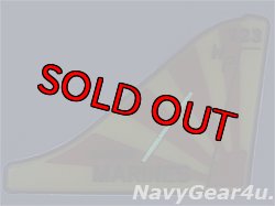 画像2: VMA-223 BULLDOGS AV-8B PVC垂直尾翼パッチ（ベルクロ付き）