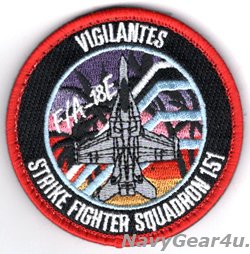 画像1: VFA-151 VIGILANTES "Miami Vice"ショルダーバレットパッチ（ベルクロ付き）