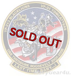 画像1: VF-213/VF-31ラストトムキャットクルーズ・パッチ2005-06（ラージ/デッドストック）