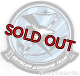 VAQ-129 VIKINGS U.S. NAVY GROWLER DEMONSTRATION TEAMパッチ（ベルクロ付き）