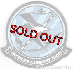 画像1: VAQ-129 VIKINGS U.S. NAVY GROWLER DEMONSTRATION TEAMパッチ（ベルクロ付き）