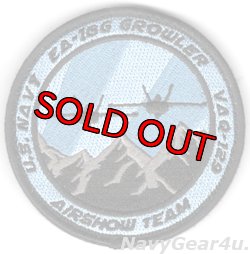 画像1: VAQ-129 VIKINGS U.S. NAVY GROWLER DEMONSTRATION TEAMショルダーパッチ（ベルクロ付き）