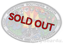 画像1: VF-14 TOPHATTERS OSW/OEF2001ラストクルーズ記念パッチ（デッドストック）