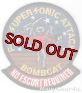 F-14A BOMBCATマスコットパッチ（デッドストック）