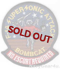 画像1: F-14A BOMBCATマスコットパッチ（デッドストック）