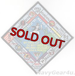 画像1: CVW-8/CVN-71 1999年アライドフォース作戦参加記念/地中海コンバットクルーズパッチ（デッドストック）