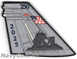 画像1: VMFA-112 COWBOYS F/A-18D米海兵隊創設250周年SEMIQUINCENTENNIAL記念塗装機PVC垂直尾翼パッチ（ベルクロ付き）