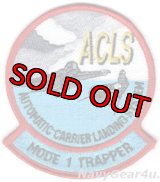 F-14 トムキャットACLS（自動着艦システム）MODE1 TRAPPERパッチ（デッドストック）