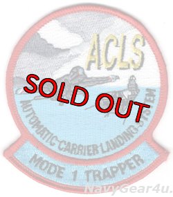画像1: F-14 トムキャットACLS（自動着艦システム）MODE1 TRAPPERパッチ（デッドストック）