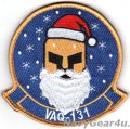VAQ-131 LANCERS HOLIDAY部隊パッチ(ベルクロ付き）