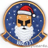 VAQ-131 LANCERS HOLIDAY部隊パッチ(ベルクロ付き）