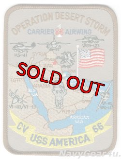 画像1: CVW-1/CV-66 1991年デザートストーム作戦記念パッチ（デッドストック）