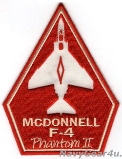 画像1: VFA-102 DIAMONDBACKS THROWBACKショルダーパッチ（F-4時代/ベルクロ有無）