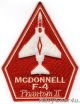 VFA-102 DIAMONDBACKS THROWBACKショルダーパッチ（F-4時代/ベルクロ有無）