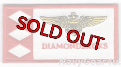 画像1: VFA-102 DIAMONDBACKS THROWBACKファン用パイロットネームタグ（F-4時代/ベルクロ付き）