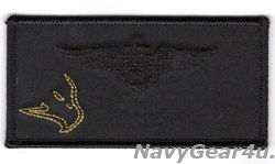 画像1: HSC-12 GOLDEN FALCONS DET.2"BLACK GOLD"パイロットネームタグ