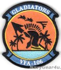 VFA-106 GRADIATORS キーウエスト FIGHTER DET 2026展開記念部隊パッチ（ベルクロ付き）