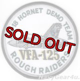 VFA-125 ROUGH RAIDERS F/A-18 HORNET DEMOチームパッチ（デッドストック）
