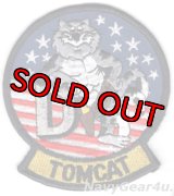 ノースロップグラマンF-14Dスーパートムキャットマスコットパッチ（デッドストック）