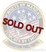 VF-213 BLACK LIONS "TRANSITTION TIME,BABY!"機種転換記念パッチ（デッドストック）