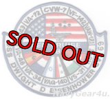 CVW-7/CVN-69 地中海クルーズ1988記念パッチ（デッドストック）