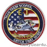 VAW-125 TIGERTAILS THROWBACKショルダーバレットパッチ（ベルクロ有無）