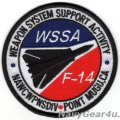 F-14 WEAPONS SYSTEM SUPPORT ACTIVITY "WSSA"パッチ（デッドストック）