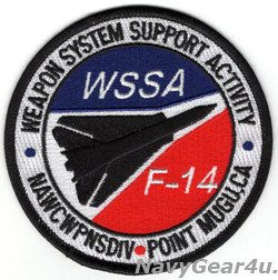 画像1: F-14 WEAPONS SYSTEM SUPPORT ACTIVITY "WSSA"パッチ（デッドストック）