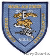 VFA-15 VALIONS 2001バトルＥアワード受賞記念パッチ（デッドストック）