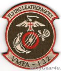 VMFA-122 THE FLYING LEATHERNECKS部隊パッチ（デザート/ベルクロ付き）