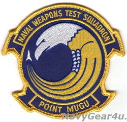画像1: NAVAL WEPAONS TEST SQUADRON部隊パッチ（デッドストック）