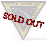 TACTICAL SUPPORT WING（AF）部隊パッチ（現行Ver./ベルクロ有無）