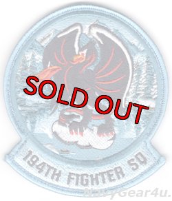 画像1: カリフォルニアANG 144FW/194FS GRIFFINS レッドフラッグ・アラスカ26-1参加記念パッチ（ベルクロ付き）