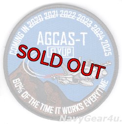 画像1: VX-23 SALTY DOGS F/A-18 AUTOMATIC GROUND COLLISION AVOIDANCE SYSTEMテスト2025記念パッチ（ベルクロ付き）