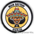 VAQ-144 MAIN BATTERY "DIABLOS" ショルダーパッチ（ベルクロ付き）