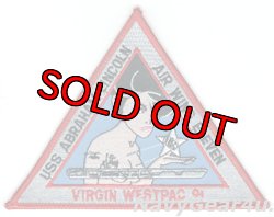画像1: CVW-11/CVN-72 VIRGIN WESTPAC1991クルーズ記念パッチ（デッドストック）