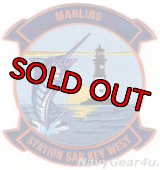 NASキーウエスト SAR "MARLINS"部隊パッチ（ベルクロ有無）