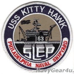 画像1: CV-63キティホークSLEP（艦艇寿命延長プログラム）1987-2001記念パッチ（デッドストック）