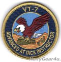 VT-7 EAGLES T-45C ADVANCED ATTACKインストラクター・ショルダーパッチ（ベルクロ付き）
