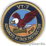 VT-7 EAGLES T-45C ADVANCED ATTACKインストラクター・ショルダーパッチ（ベルクロ付き）