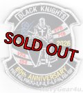 VFA-154 BLACK KNIGHTS部隊創設80周年記念部隊パッチ(ベルクロ付き）
