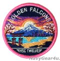 HSC-12 GOLDEN FALCONS "Miami Vice" MONDAYショルダーバレットパッチ（在日バージョン/ベルクロ有無）