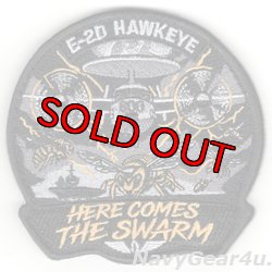 画像1: E-2D ADVANCED HAWKEYE"HERE "COMES THE SWARM"パッチ（ベルクロ付き）