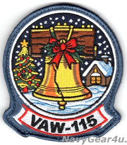 画像1: VAW-115 LIBERTY BELLS HOLIDAY部隊パッチ（ベルクロ付き）